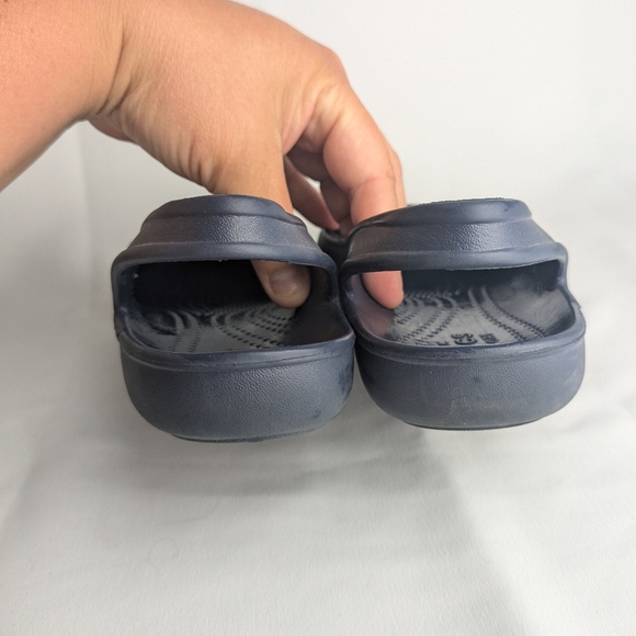 Crocs Olivia II Flat Ballet Women Shoes Size 8 Navy Blue Color - Picture 4 of 8